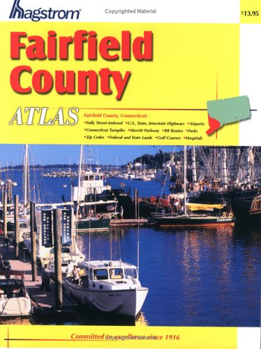 Hagstrom Fairfield County Atlas by Hagstrom Map Company