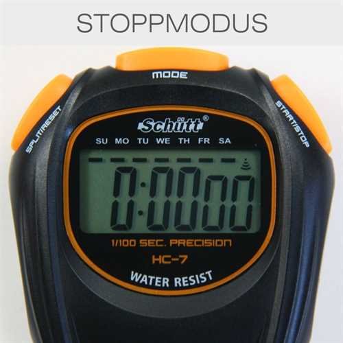 SCHÜTT Stopwatch HC-7 met fluitje - digitale stopwatch met groot display en goed drukpunt | hobby | sport | vrije tijd… - Image 4