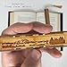Mountain Hiker Engraved Wooden Bookmark with Suede Tassel - Also Available with Personalization - Made in The USA