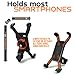 Universal Bike Phone Holder #1 Bike Phone Mount | Bike iPhone Mount/iPhone 6 Holder for Bike | Bike Cell Phone Holder 2X Wheel Led Bike Light - Sports Bike Gifts