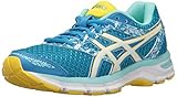 ASICS Women's Gel-Excite 4 Running Shoe, Diva Blue/White/Sun, 7.5 M US