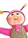   Cabbage Patch Cuties Macie Bumble Bee 9 Inch Soft Body Baby Doll - Garden Party Collection  