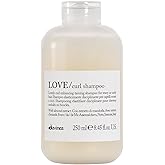 Davines LOVE Curl Shampoo, Enhancing Volume Taming Gentle Formula for Wavy and Curly Hair - Softens, Hydrates, and Boosts Curl Elasticity Without Compromising Texture with Almond Extract, 8.45 Fl Oz