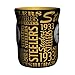 NFL Pittsburgh Steelers Sculpted Spirit Mug, 17-ounce, Black