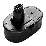 Masione 18v 2000mah Ni-cd Power Tool Replacement Battery for Dewalt Dc9096, De9039, De9095, De9096, Dw9095, Dw9096, 18 Volt 2.0ah Ni-Cd