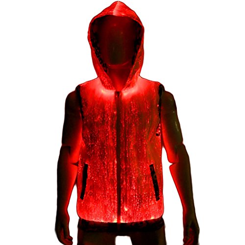 Buy Cool Light Up Hoodie for Men Festival EDM Clothing Rave Clothes XXXL Online at desertcartUAE
