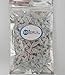 100 Pcs Mini Silver Ribbon Bows Crafts Party Decoration