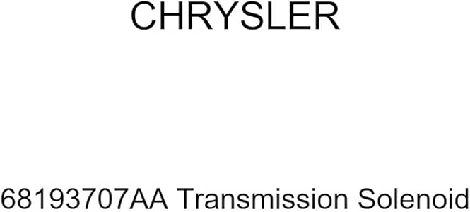 Chrysler 68109 834aa
