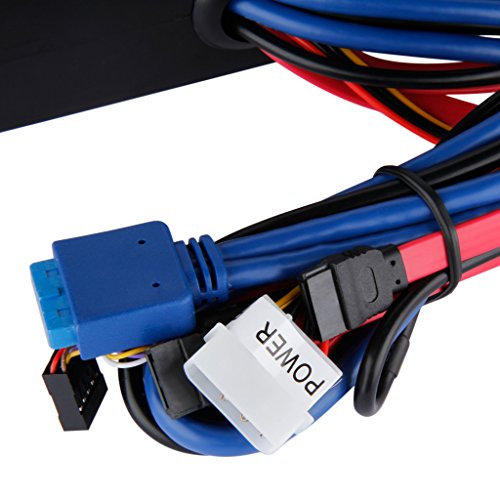 Fayleeko-525-Media-Dashboard-Muiti-funtion-Card-Reader-USB-20-USB30-20Pin-e-SATA-SATA-Front-Panel