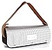 Karnotech REMAX Bluetooth Speaker Portable Desktop Multi-Function Power Bank Bluetooth 4.0 Wireless Outdoor PC Car Subwoofer Speakers, RB-HI Silver
