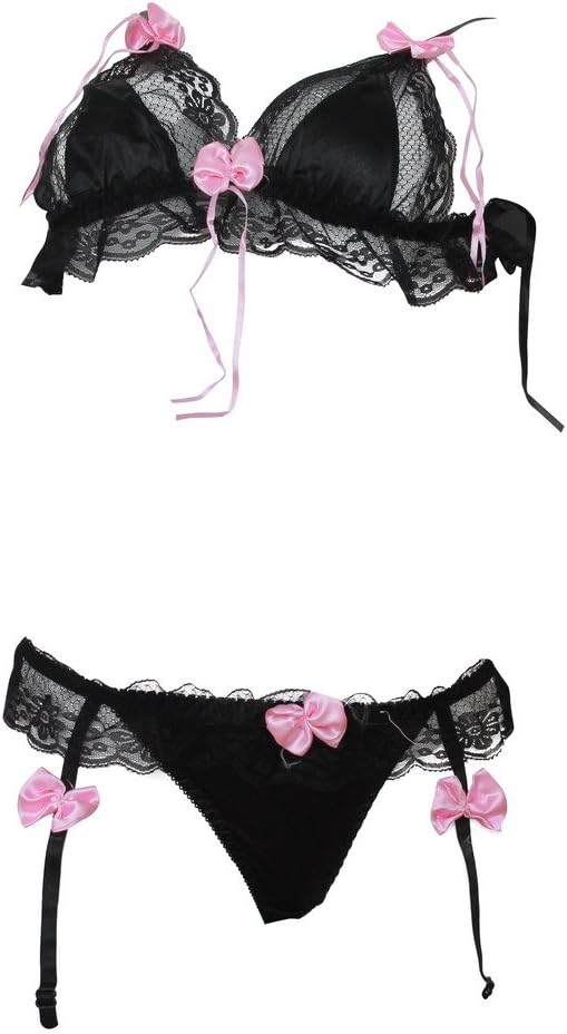 12 - Pack Flair Rose & Lace Panties and Bra Set