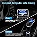 (Upgraded Version) Bluetooth FM Transmitter, ToHayie Wireless Radio Adapter Stereo Music Player 1.8” LCD Display with Dual USB Charging Ports, Supports Hands-Free Calling, AUX, TF Card and U-Disk