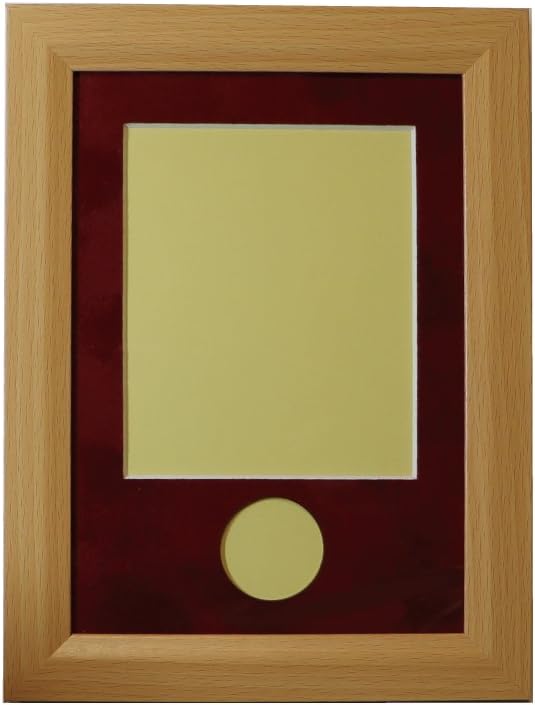 Amazon Co Jp 記念メダル木製フレーム１穴 観光地にある刻印できる記念メダル用 記念メダルケース 写真立て オリジナル記念メダル 用木製フレーム 収納 ケース単体品 ホビー 通販