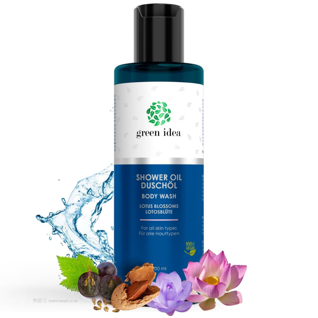Green Idea, Lotus flower, gently removes impurities from the skin without drying it out, sweet floral fragrance of this ancient symbol of purity and rebirth, from preservatives, 200 ml