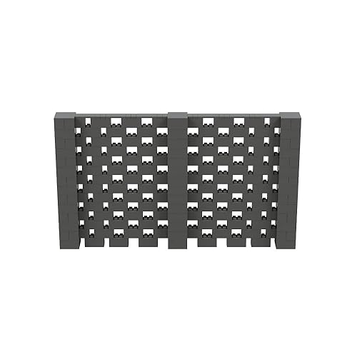 EverBlock 12' x 7' Open Stagger Wall Kit Modular Building Blocks