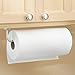 InterDesign Classico Paper Towel Holder for Kitchen, Bathroom - Wall Mount/Under Cabinet, Satin