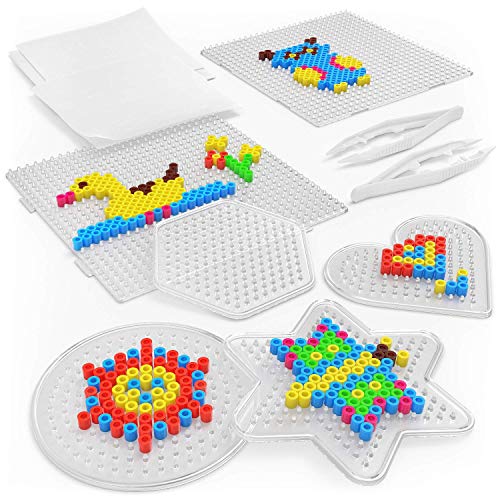 Arteza Fuse Beads, 10,000 Beads, 5mm, 12 Colors, Iron Fuse Beads Kit