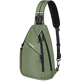 TITECOUGO Sling Bag Crossbody Shoulder Outdoor Travel Hiking Backpack for Women & Men
