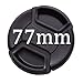 IMZ Lens Cap Bundle - 4 x 77MM Front Lens Filter Snap On Pinch Cap Protector Cover for DSLR SLR Camera Lens 77x4