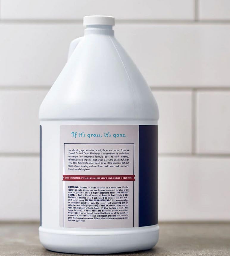 Rocco & Roxie Supply Co. Stain & Odor Eliminator for Strong Odor, 32oz