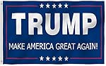 ANLEY [Fly Breeze] 3x5 Foot Donald Trump Flag - Vivid Color and UV Fade Resistant - Canvas Header and Double Stitched - The 45th U.S. President Flags Polyester with Brass Grommets 3 X 5 Ft