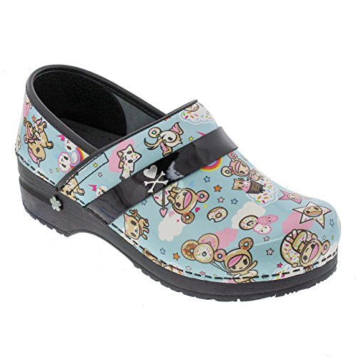 sanita skull clogs