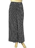 Alfa Global Women's Plus Size 100% Rayon Palazzo Wide Leg Pants