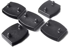 XIAONAN 20Pcs 53mm x 9mm Plastic Bed Slat Cover Replacement Holders Centre Caps for Holding Securing Wooden Slats Bed Base