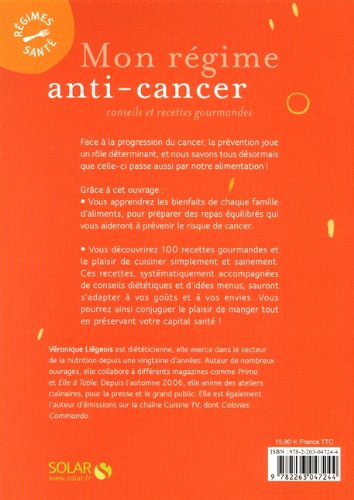 Amazonfr Mon Régime Anti Cancer Conseils Et Recettes - 