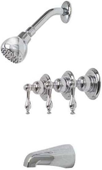 Premier Faucet 119280 Premier Wellington 3-Handle Tub & Shower ... Premier Faucet 119280 Premier Wellington 3-Handle Tub & Shower Faucet, PVD Brushed Nickel Premier Faucet 119280 Premier Wellington 3-Handle Tub & Shower ... Premier Faucet 119280 Premier Wellington 3-Handle Tub & Shower Faucet, PVD Brushed Nickel