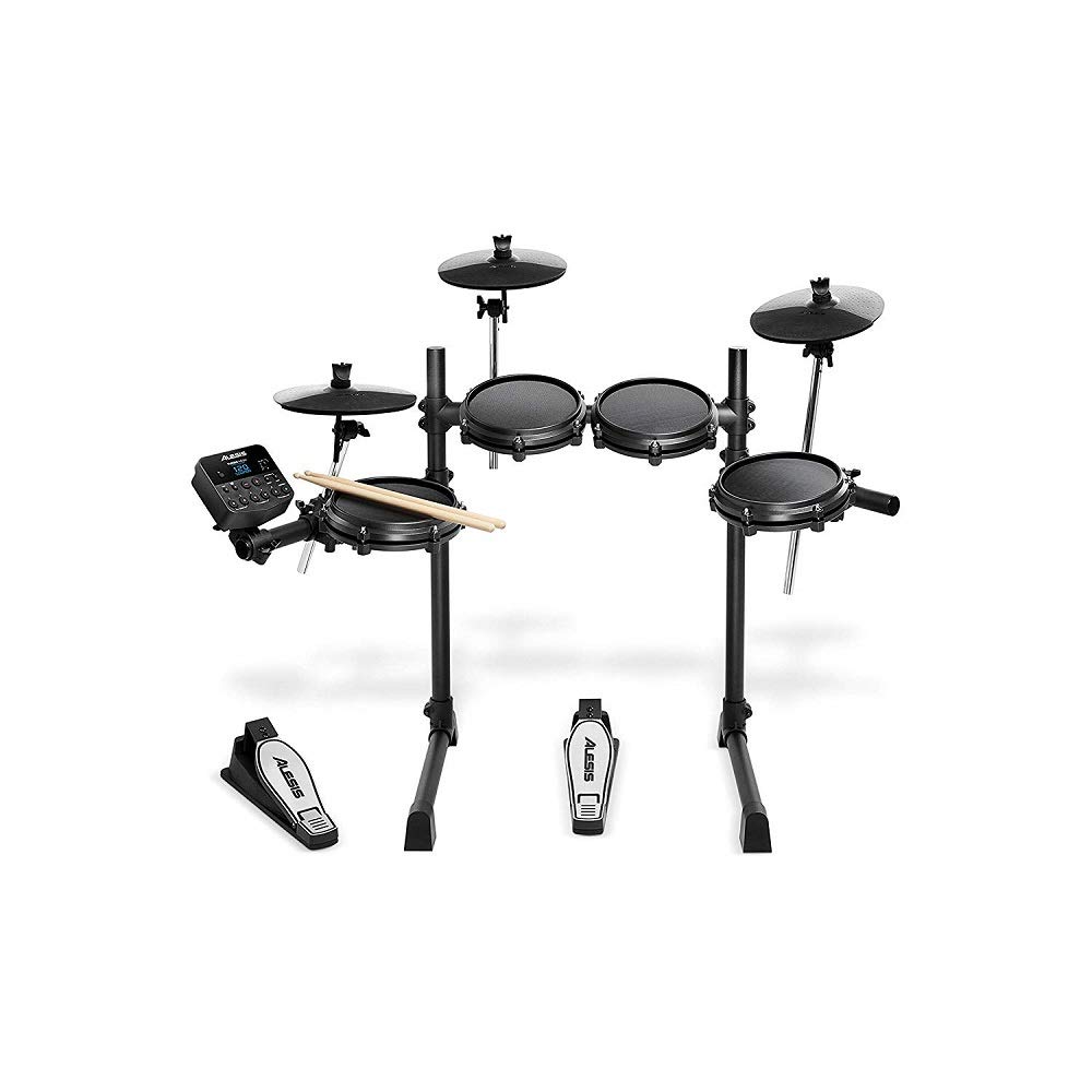 Alesis Drums Turbo Mesh Kit Seven Piece Mesh Electric Drum Set With
