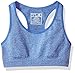 New Balance Girls' Big Performance Sport Bra, Twilight Heather, 10/12