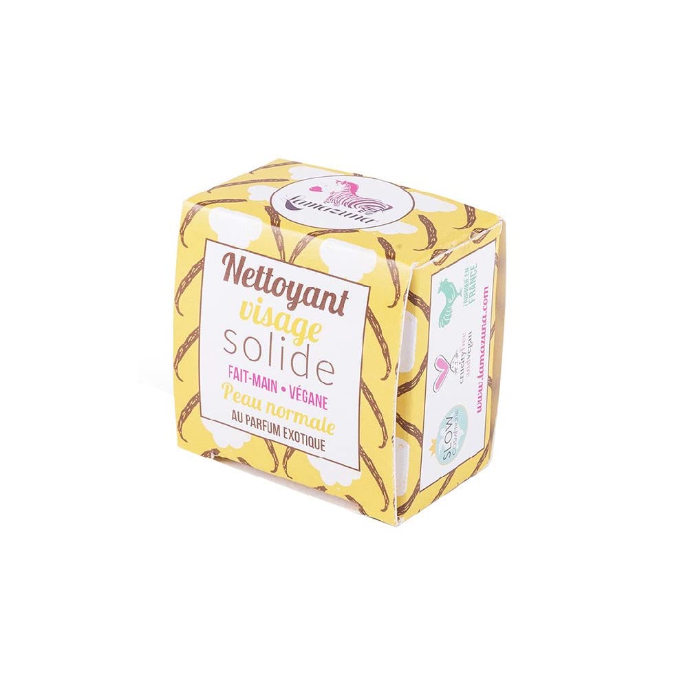 Lamazuna Solid Face Cleanser Normal Skin Exotic Fragrance 27ml