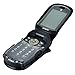 Turtleback Fitted Case Compatible with Kyocera DuraXE Flip Phone Holster Black Leather Rotating Heavy Duty Removable Metal Belt Clip
