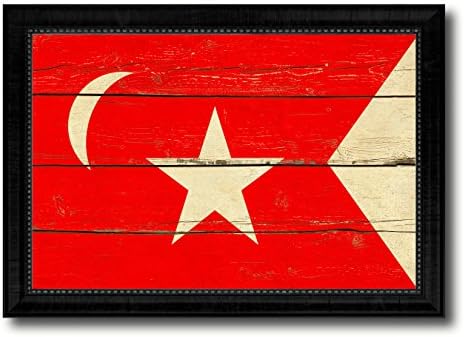 South Carolina Secession US Historical Civil War Military Vintage Flag Black Framed Canvas Print Home Decor Wall Art Gifts Signs Cards 21"x30"