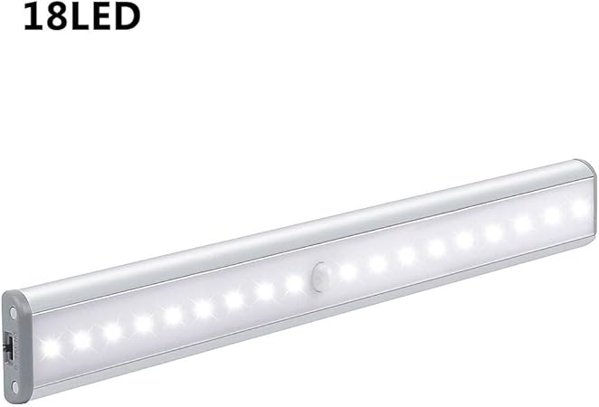 Lámpara de clóset con sensor de movimiento, lámpara LED para clóset