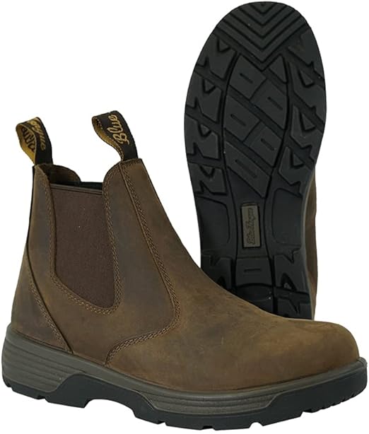 Redback Boots RBBTF105 Blue Tongue Mens Safety Boot Brown44; Size 10.5 Clothing