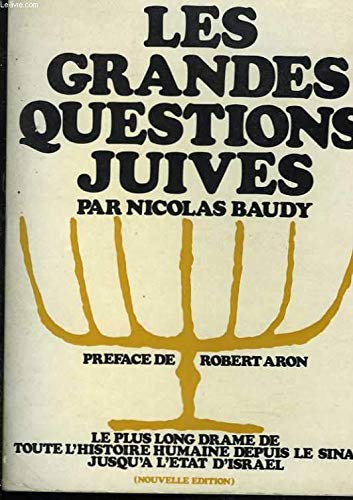 Les grandes questions juives by Baudy Nicolas (Paperback)