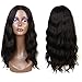 Feibin Synthetic Full Wigs For Black Women Curly Wavy Style Black Color 20