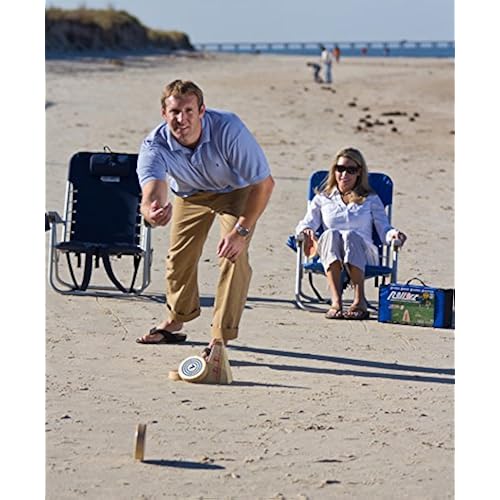 Rollors Backyard Game for Kids, Groups of All Ages & Families - The #1 Lawn Game for Summertime Fun, Tailgating, Camping, Outdoor Parties, BBQs, Picnics, Beach Days & more! All-In-One Wooden Yard Activity Game Combining Horseshoes, Bocce Ball & Bowling Sports & Outdoors, Sports & Fitness, Leisure Sports & Game Room, Outdoor Games & Activities, Toss Games