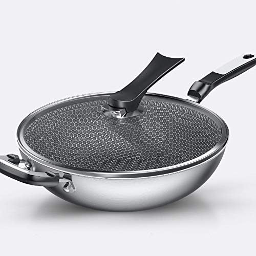 Bxkeji ステンレス鋼フライパンノンスティックパン電磁多機能炊飯器家庭用 Ame Du