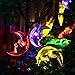 LUCKLED Solar String Lights,20ft 30LED Ramadan Moon Fairy Decorative Solar Lights for Halloween,Christmas Outdoor,Garden,Home,Wedding,Party and Holiday Decor [Multi-color]