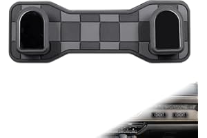 NHHEO Car Hooks, Strong Self-Adhesive Multifunctional Metal Backseat Dashboard Hangers Universal Vehicle Hook for Key Charging Cable Earphone Bag(Black)