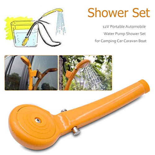 Draagbare Outdoor Camping Douche Kit, HugeAuto 12 V Auto Douches met Waterpomp, 5 Meter Kabel Sigarettenaansteker Plug… - Image 5