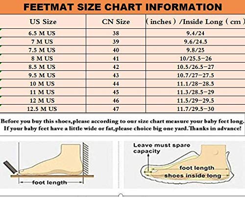 Feetmat Mens Running Tenis para Hombres Shoes Slip On Resistant Sneakers  Athletic Gym Non Slip Shoes Size 11 Black Zapatos De Hombre Mens Sneakers  Tenis para Hombres | Pricepulse