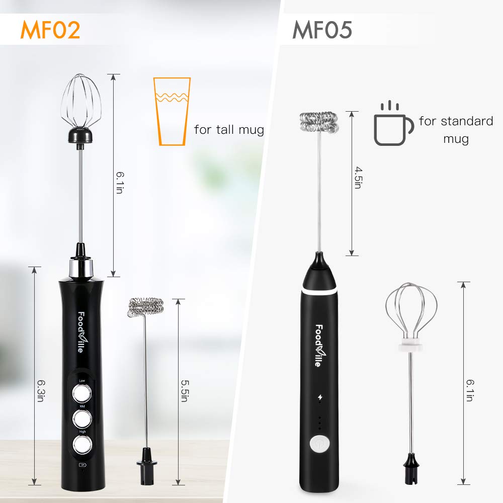 Milk Frothers Kitchen & Dining Kitchen Handheld Electric Coffee Drink