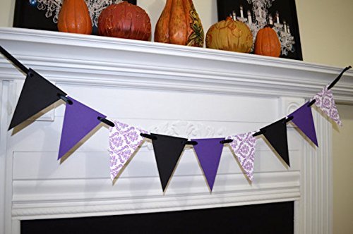 Amazon Com Halloween Flag Bunting Halloween Decor Halloween
