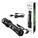 LE Super Bright LED Flashlight, Rechargeable and Waterproof Tactical Torch Light, 1040 Lumens CREE LED, Small, Adjustable Brightness, 6 Lighting Modes for Camping, Running and more