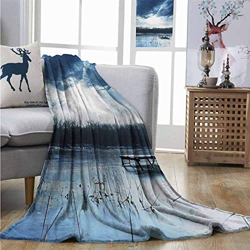 Degrees Of Comfort Weighted Blanket Winter Landscape Scenery Of