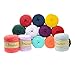 T-Shirt Yarn Cotton Fettuccini Zpagetti ~ 1.4 lbs (700g) and 140 Yard Long (~120 Meter) Sewing Knitting Crochet T Shirt Yarn (Black)